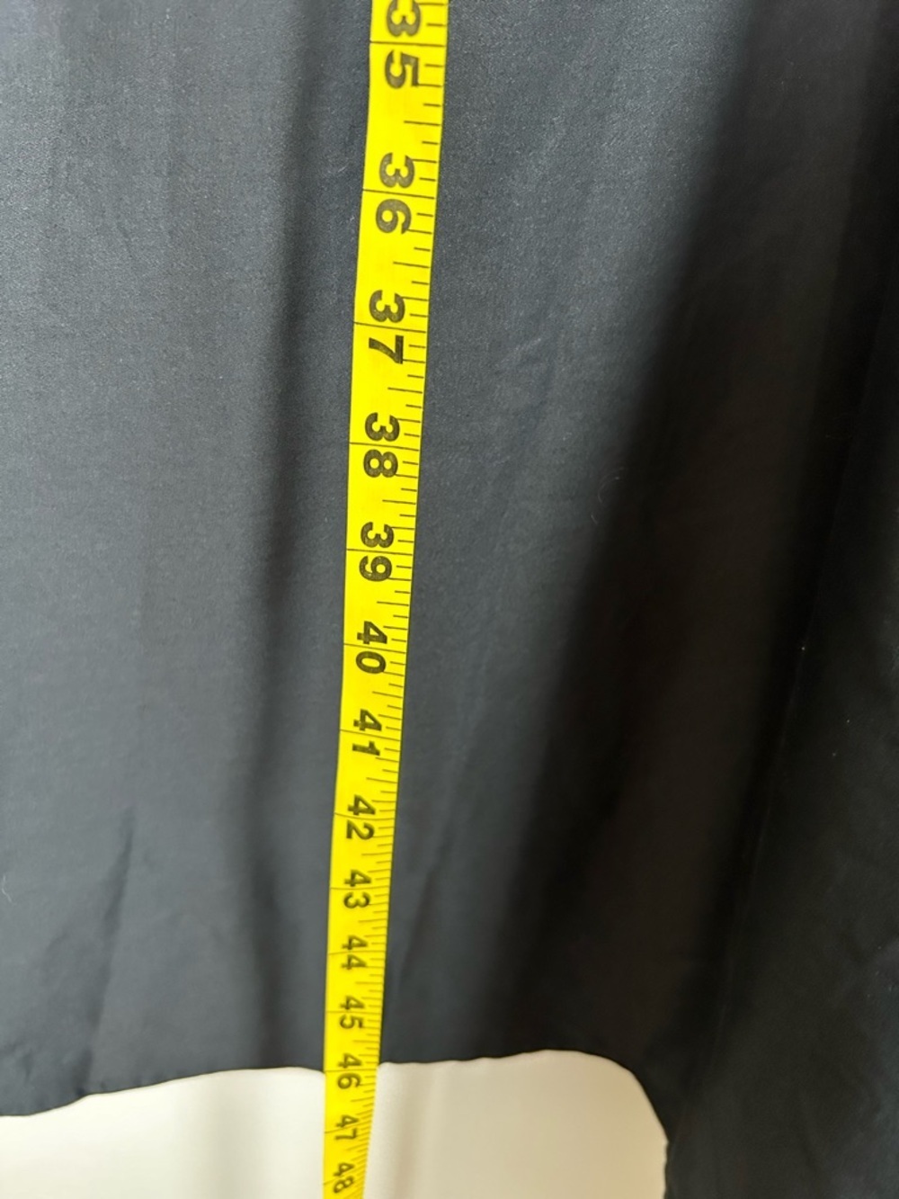 Shoshanna Black Midi Dress with Tie-Shoulder Straps - Picture 10 of 13
